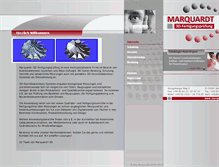 Tablet Screenshot of marquardt-3d.de